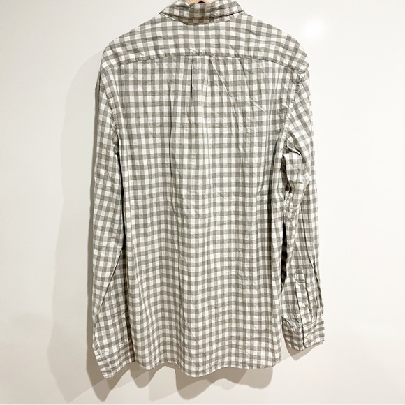 J. Crew NWT Stretch Secret Wash shirt in organic cotton gingham - Picture 5 of 9